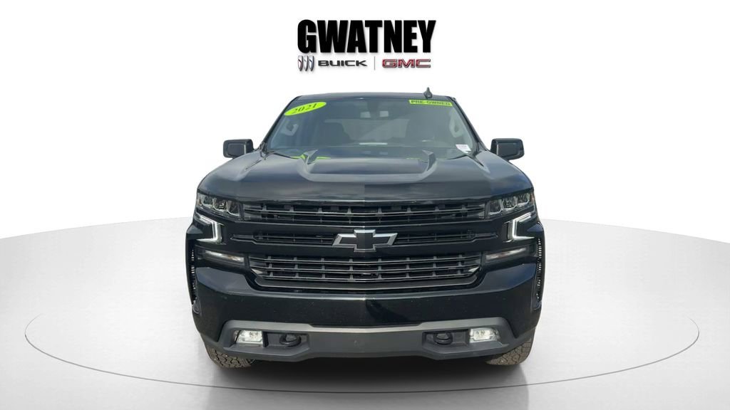 Used 2021 Chevrolet Silverado 1500 RST with VIN 3GCUYEEDXMG374636 for sale in Little Rock