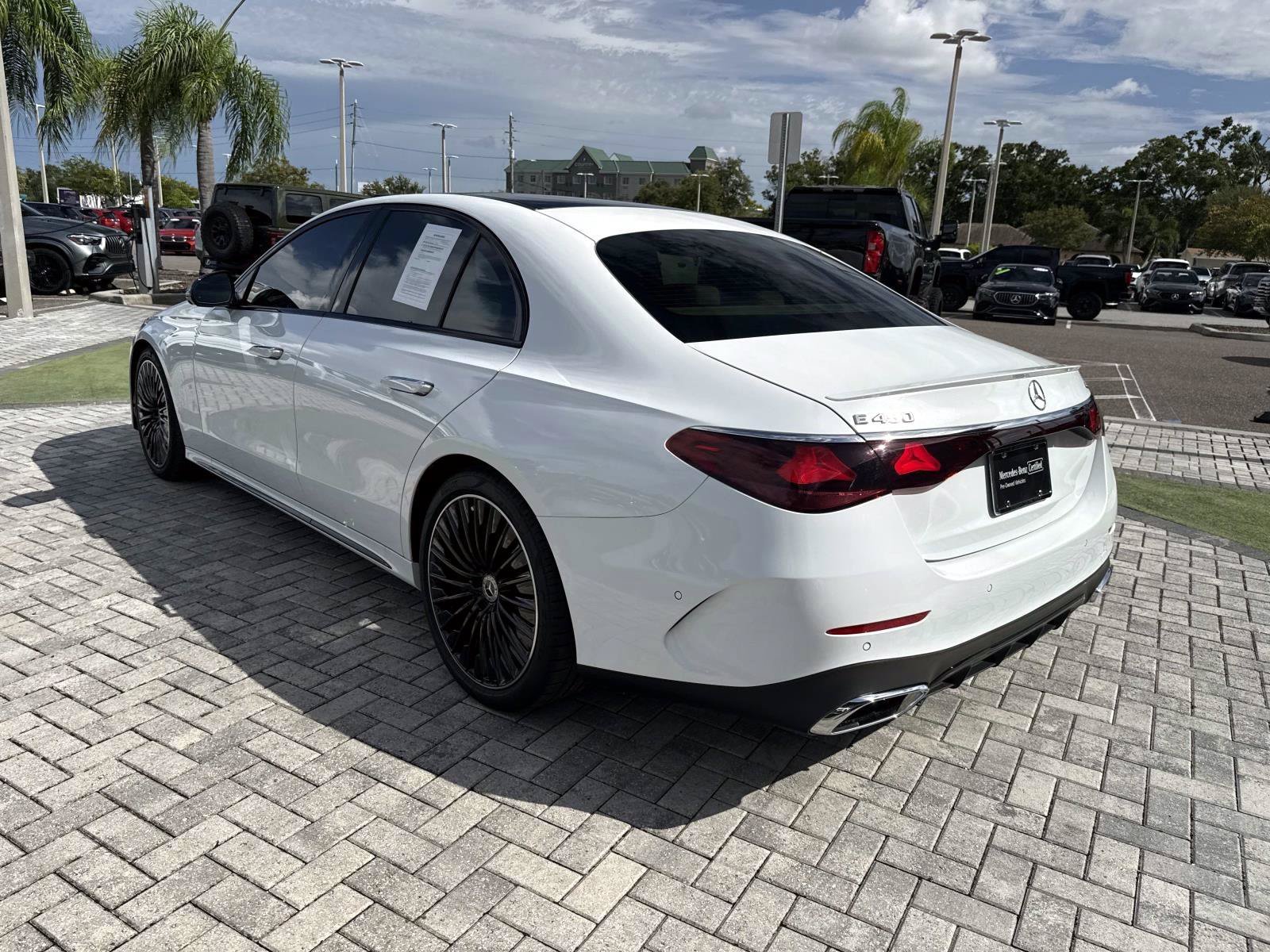Certified Used 2026 Moonlight White Mercedes-Benz E 450 image 4