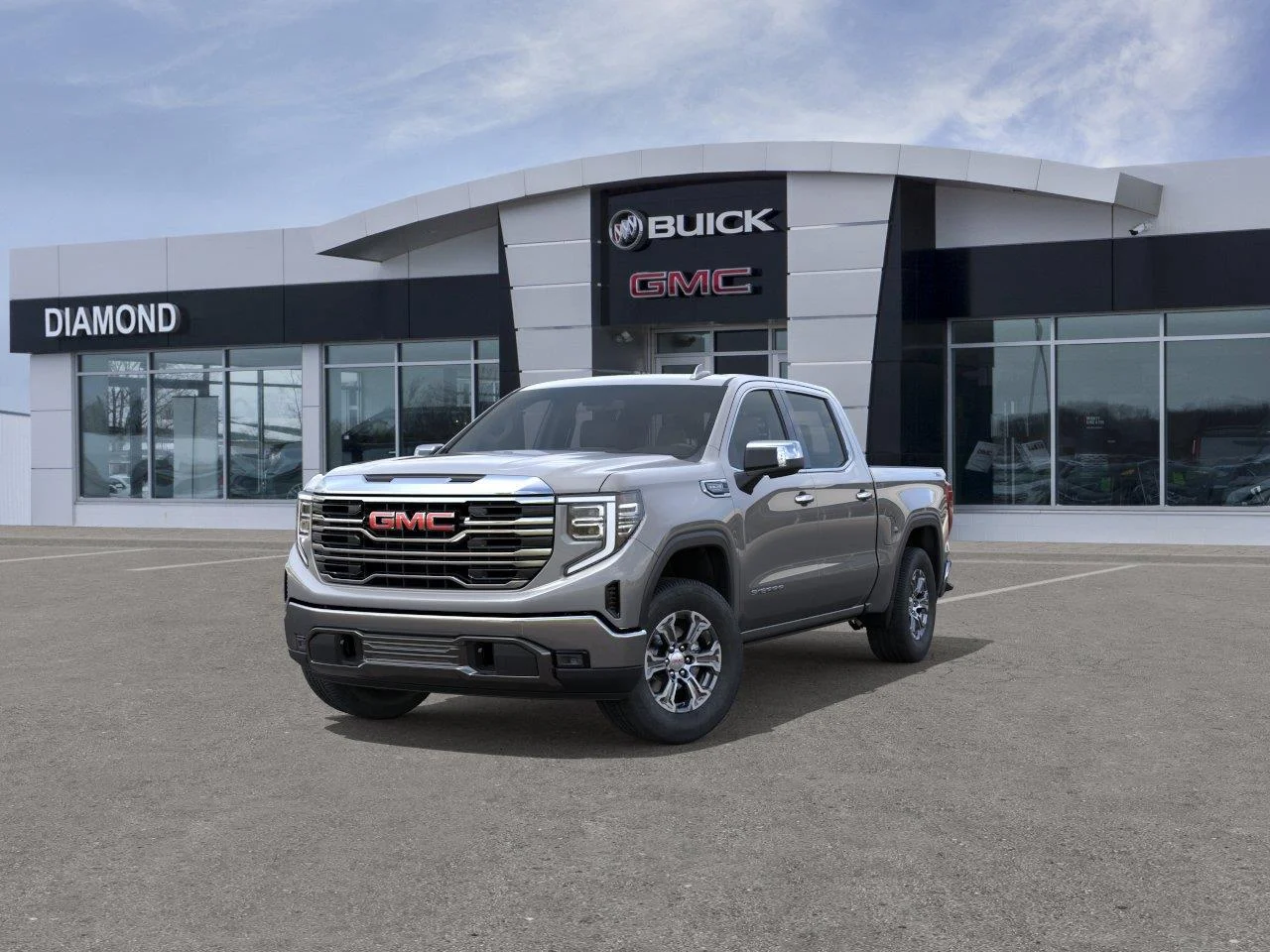 New 2026 Sterling Metallic GMC SLT image 8