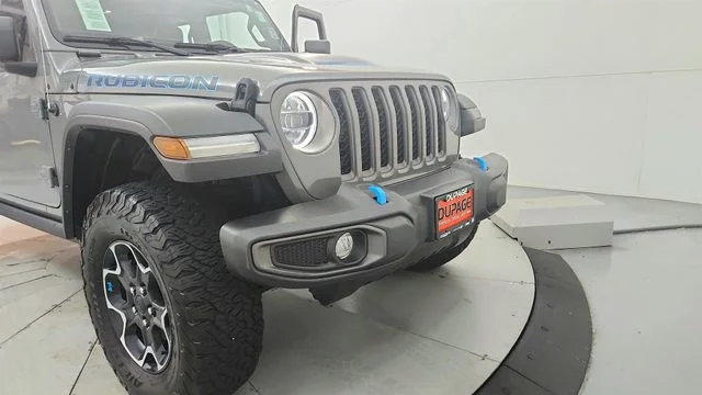 Used 2023 Gray Jeep Rubicon 4xe image 25