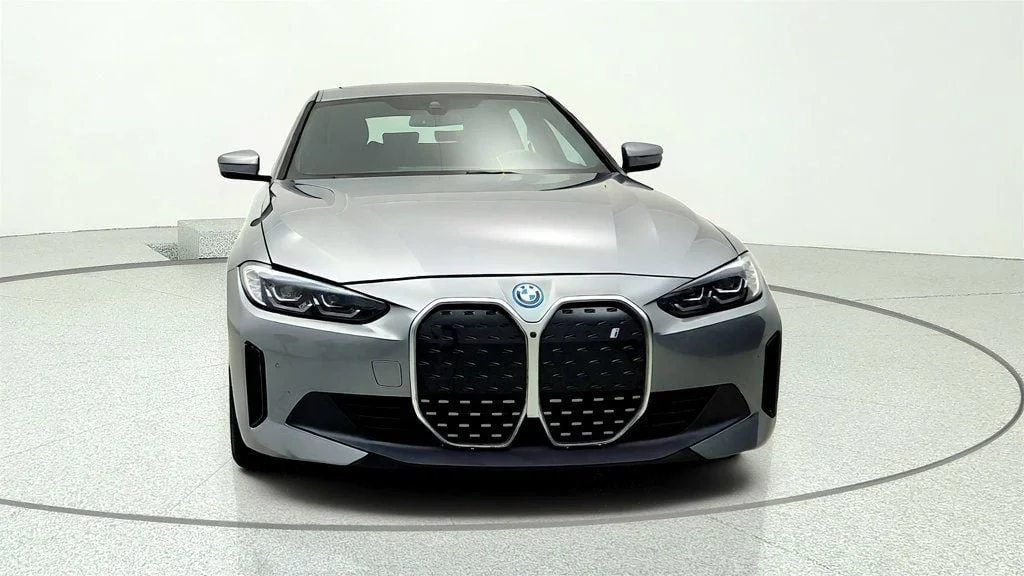 Used 2023 Skyscraper Grey Metallic BMW eDrive35 Gran Coupe w/ Premium Pkg, Parking Assist Pkg image 2