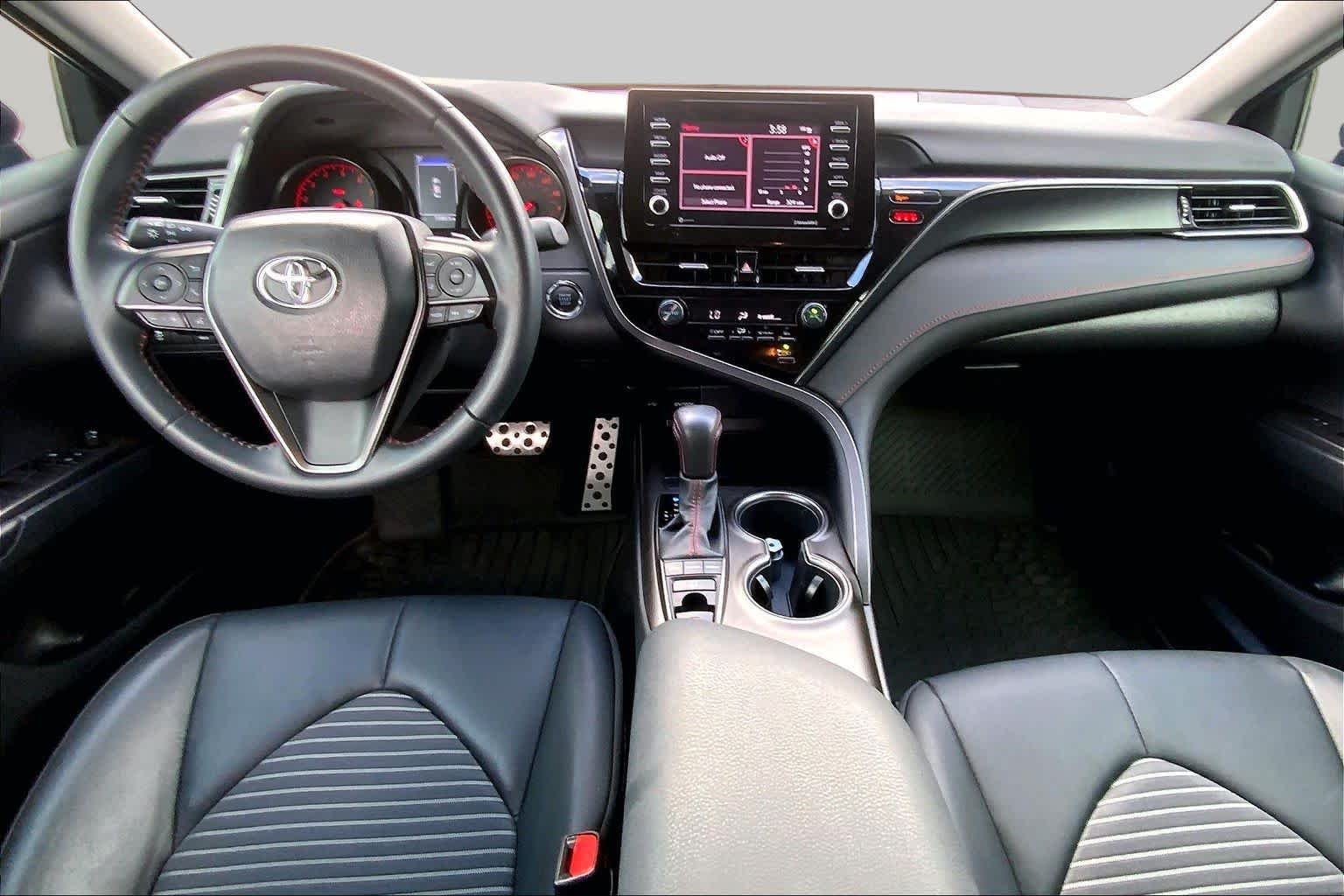Used 2022 Cavalry Blue/Midnight Black Metallic Toyota TRD V6 image 13