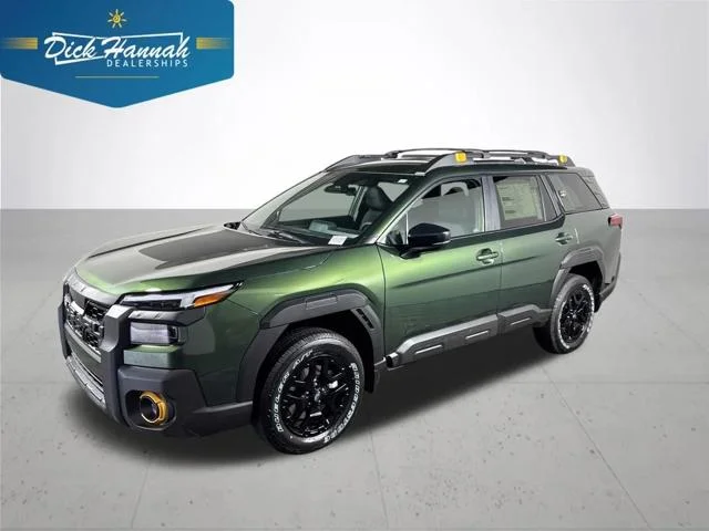 New 2026 DEEP EMERALD GREEN PEARL Subaru Wilderness image 1