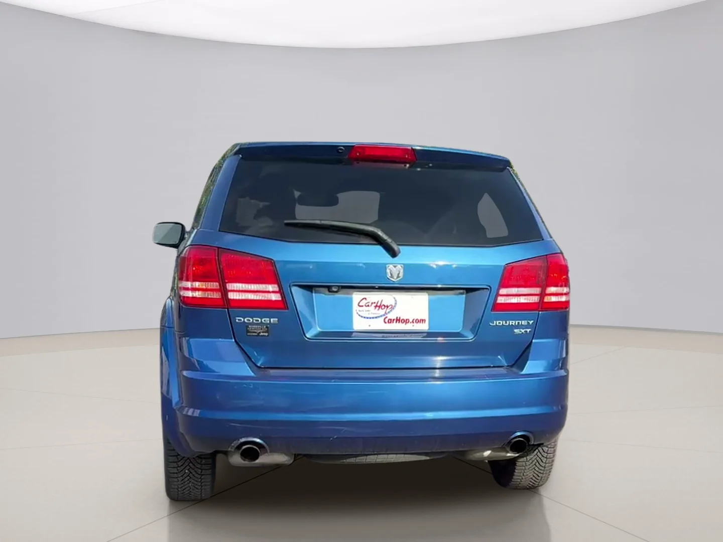 Used 2009 Blue Dodge SXT image 4