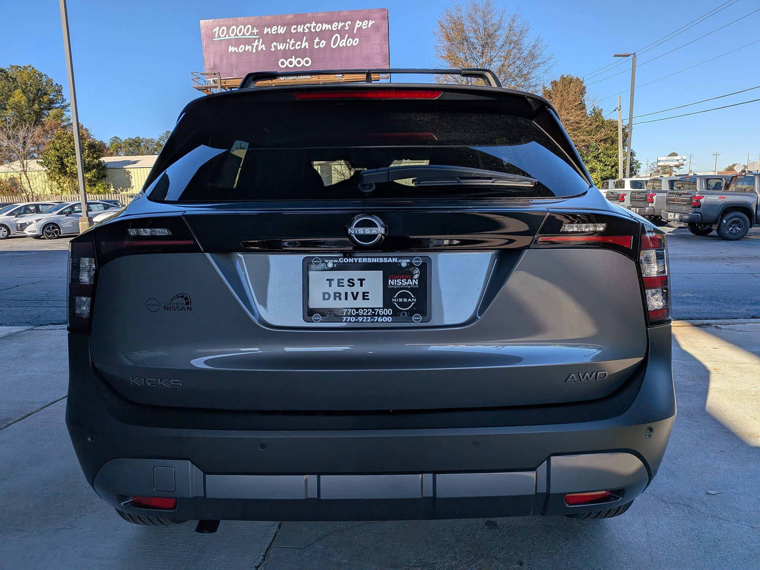 New 2026 Gray Nissan SV image 4