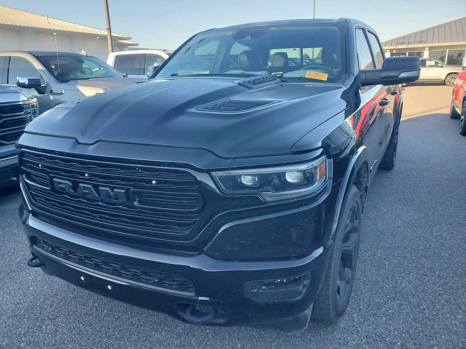 Used 2021 Diamond Black Crystal Pe Ram Limited image 1