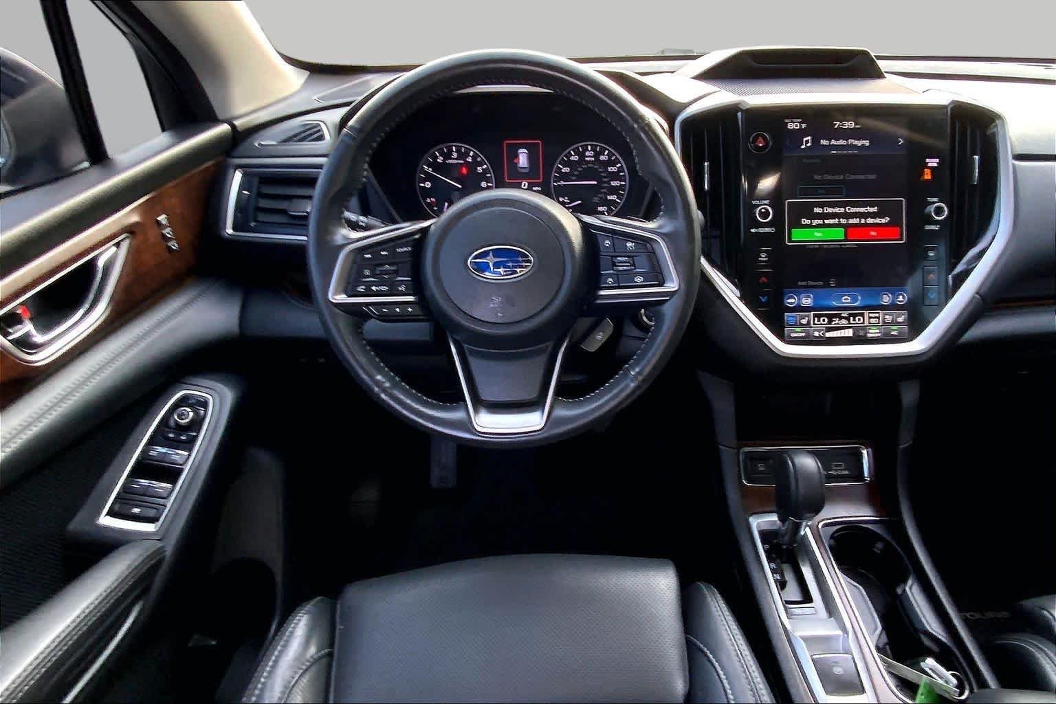 Used 2023 Crystal White Pearl Subaru Touring image 6