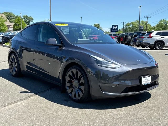 Used 2024 Gray Tesla Performance image 5