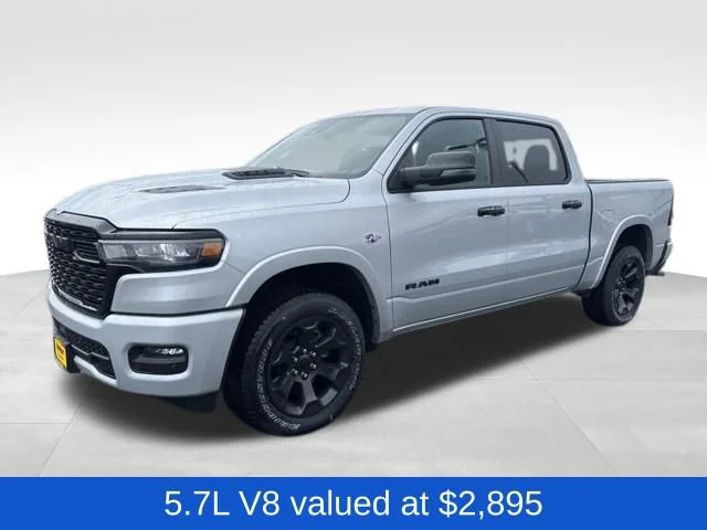 New 2026 Silver Zynith Exterior Paint RAM Big Horn image 3