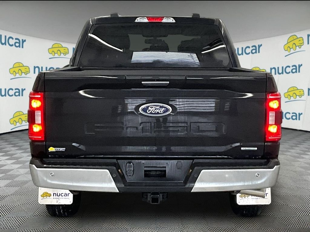 Used 2022 Black Metallic Ford XLT image 5