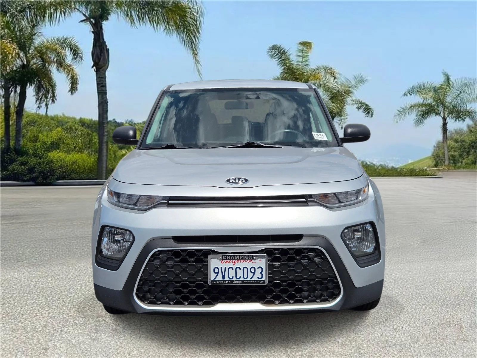 Used 2020 Sparkling Silver Kia LX Manual image 3