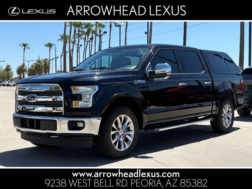Used 2017 Black Ford Lariat image 1