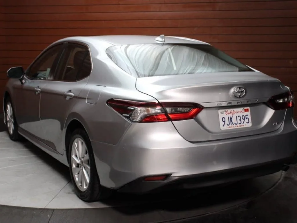 Used 2024 Celestial Silver Metallic Toyota LE image 24