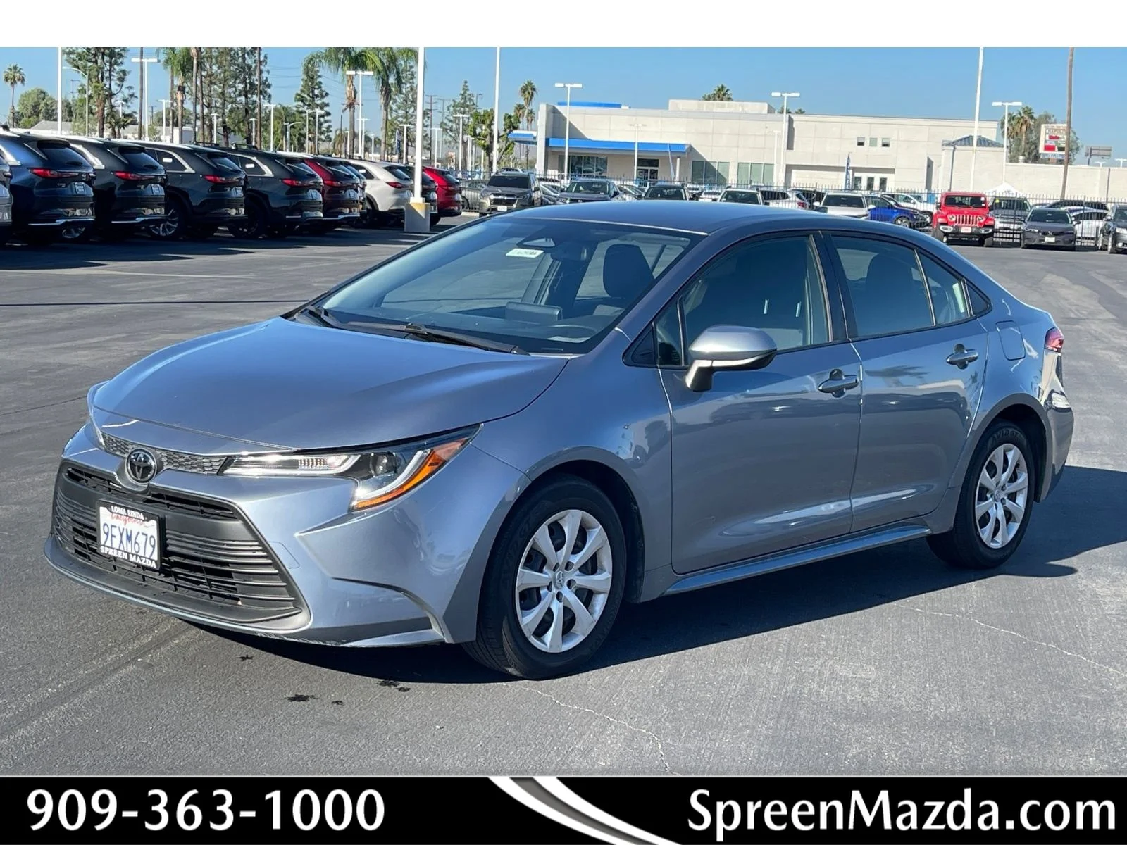 Used 2023 Celestite Toyota LE image 1
