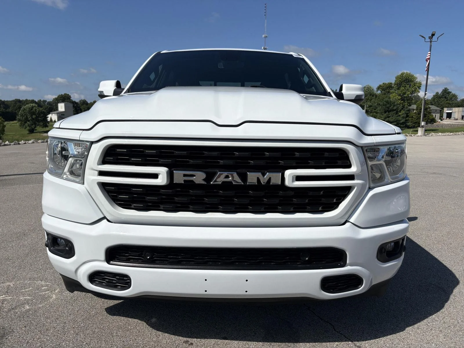 Used 2023 Bright White Clearcoat Ram Lone Star image 17