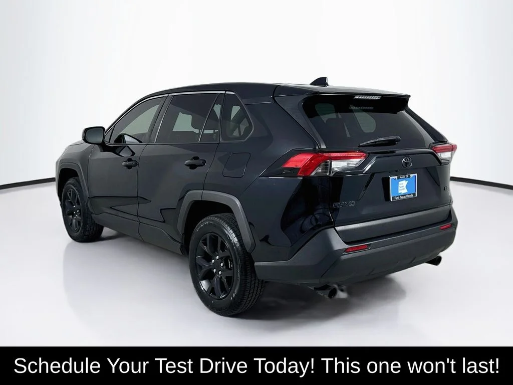 Used 2022 Midnight Black Metallic Toyota LE image 5