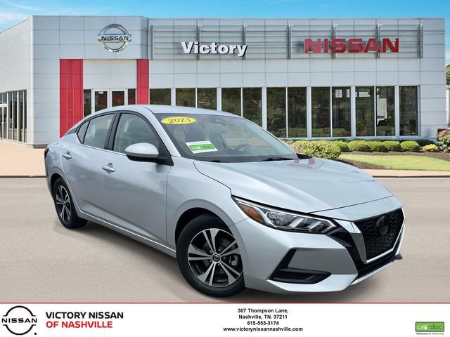 Used 2023 Silver Nissan SV image 1