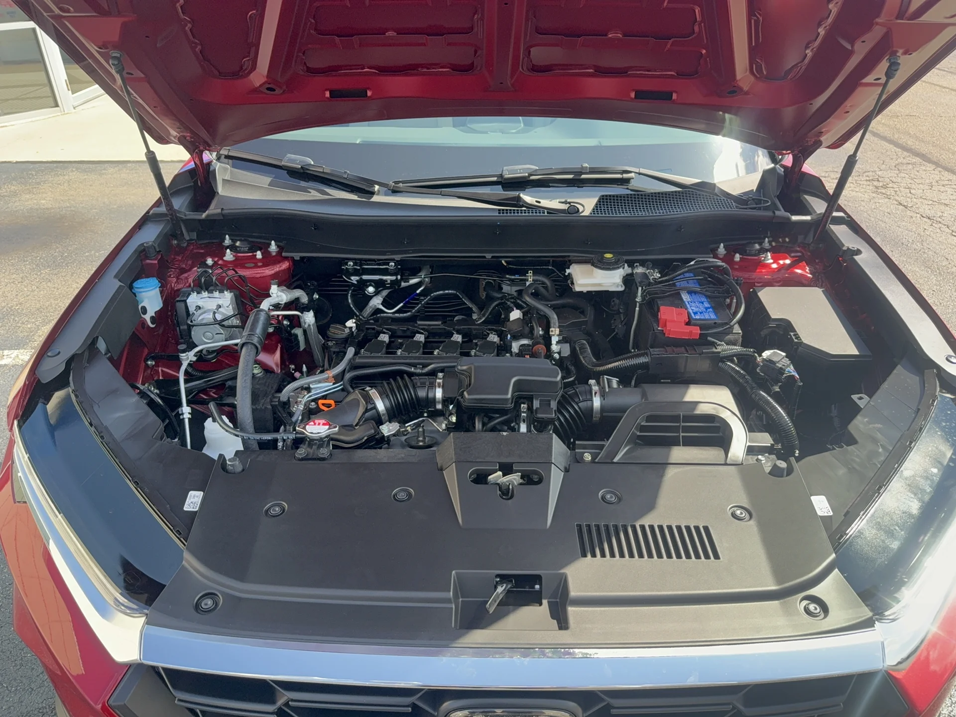 New 2026 Radiant Red Metallic Honda LX image 16