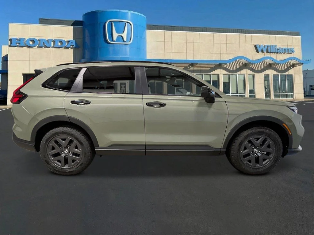 New 2026 Ash Green Metallic Honda AWD TrailSport Hybrid image 8
