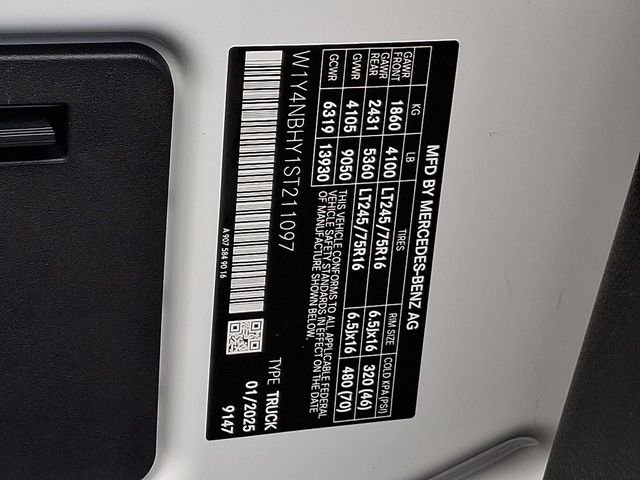 New 2025 White Mercedes-Benz Cargo 144 WB image 20