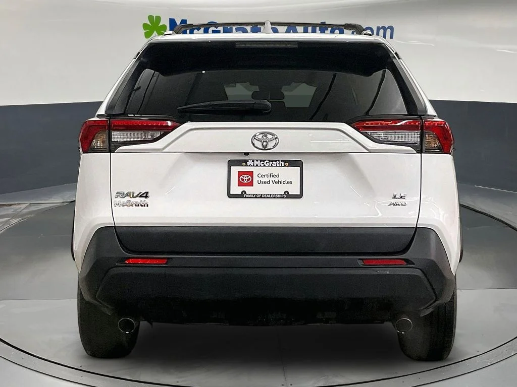 Certified Used 2021 White Toyota LE image 6