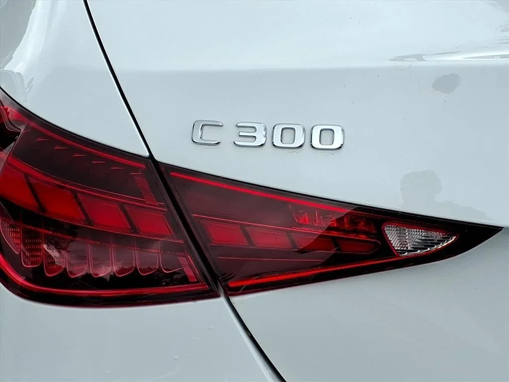 Used 2025 Polar White Mercedes-Benz C 300 image 23