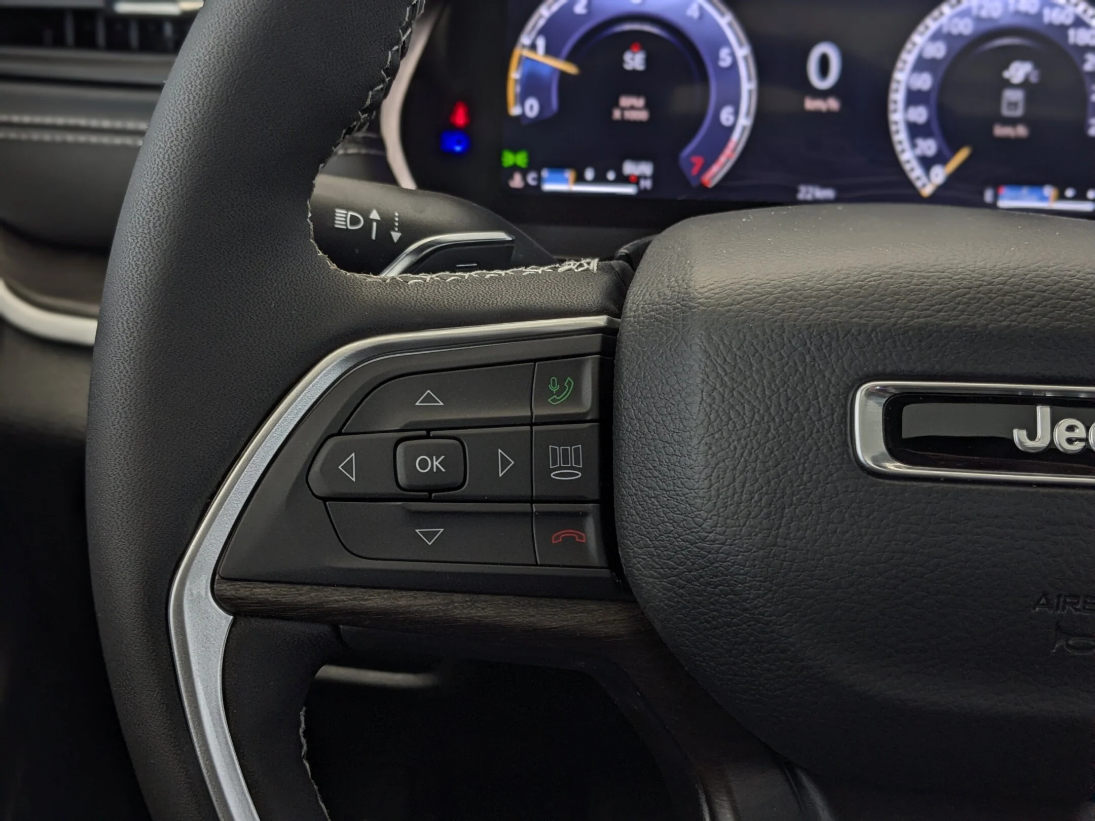 New 2026 Black Jeep Altitude - - Power Sunroof - 20 Gloss Black Wheels - Capri Leatherette/Suede - Remote Start & More! image 15