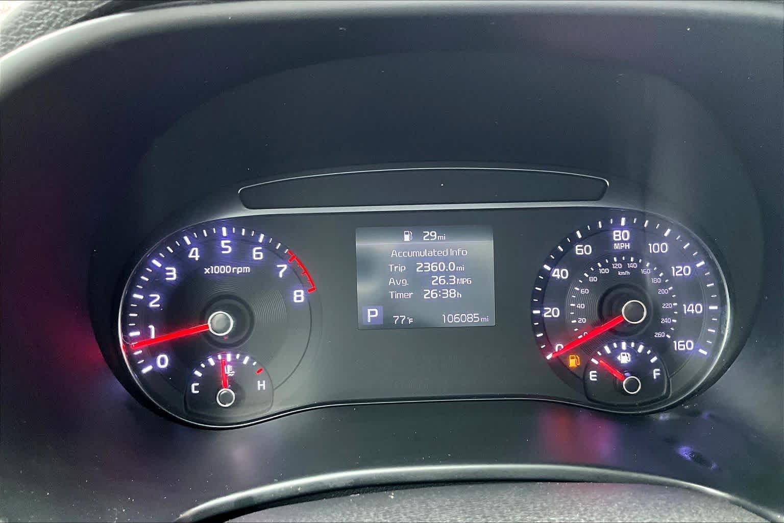 Used 2021 Snow White Pearl Kia LX image 24