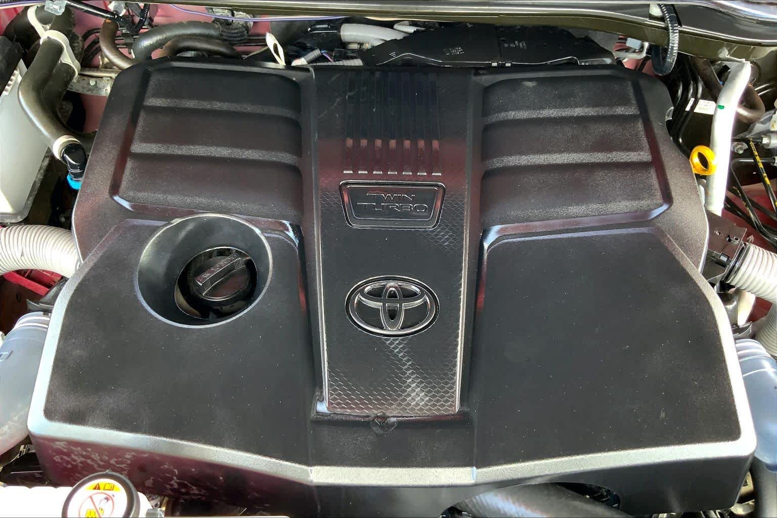 Used 2024 Supersonic Red Toyota Limited image 32