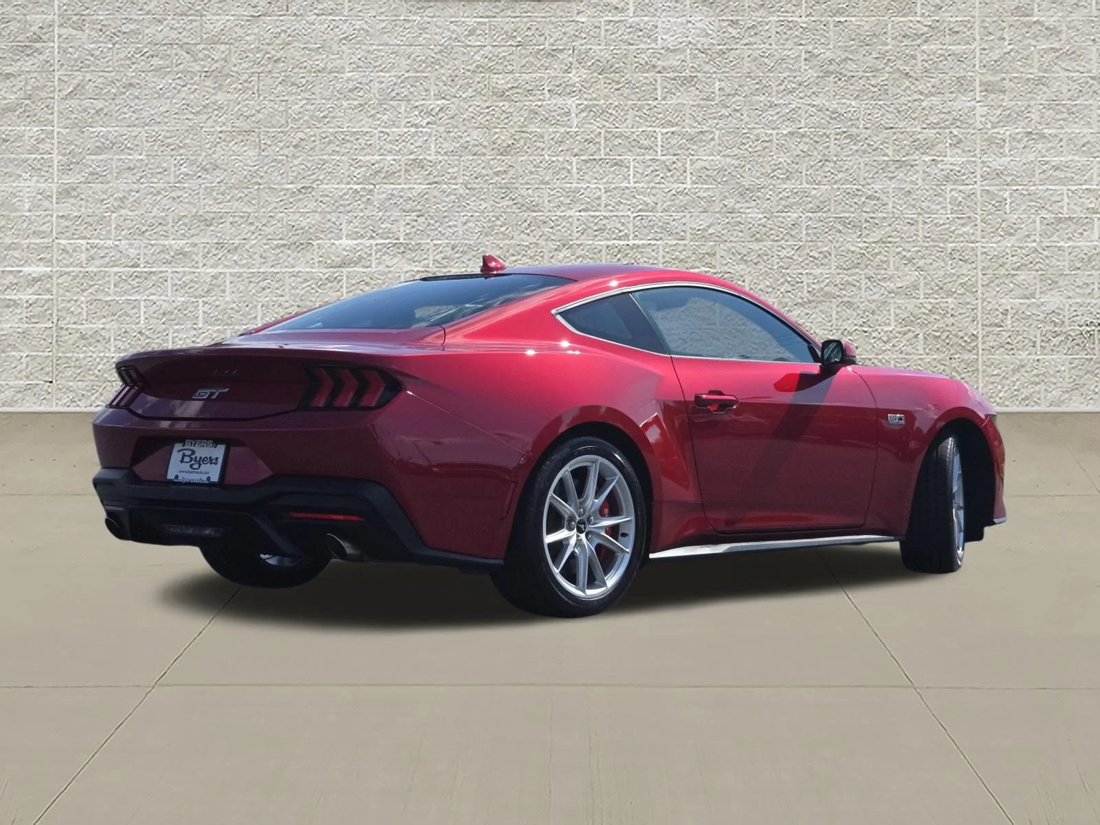 Used 2024 Rapid Red Metallic Tinted Clearcoat Ford GT Premium image 7