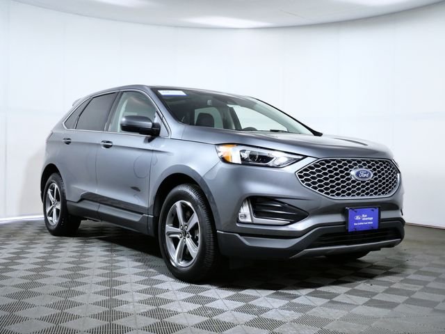 Certified Used 2024 Gray Ford SEL image 1