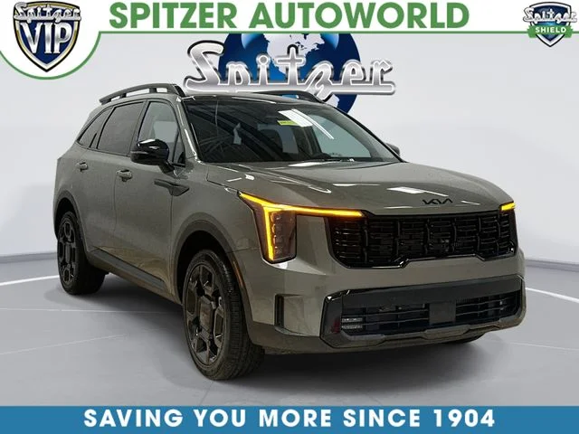 New 2026 Jungle Green Kia X-Line EX AWD image 1