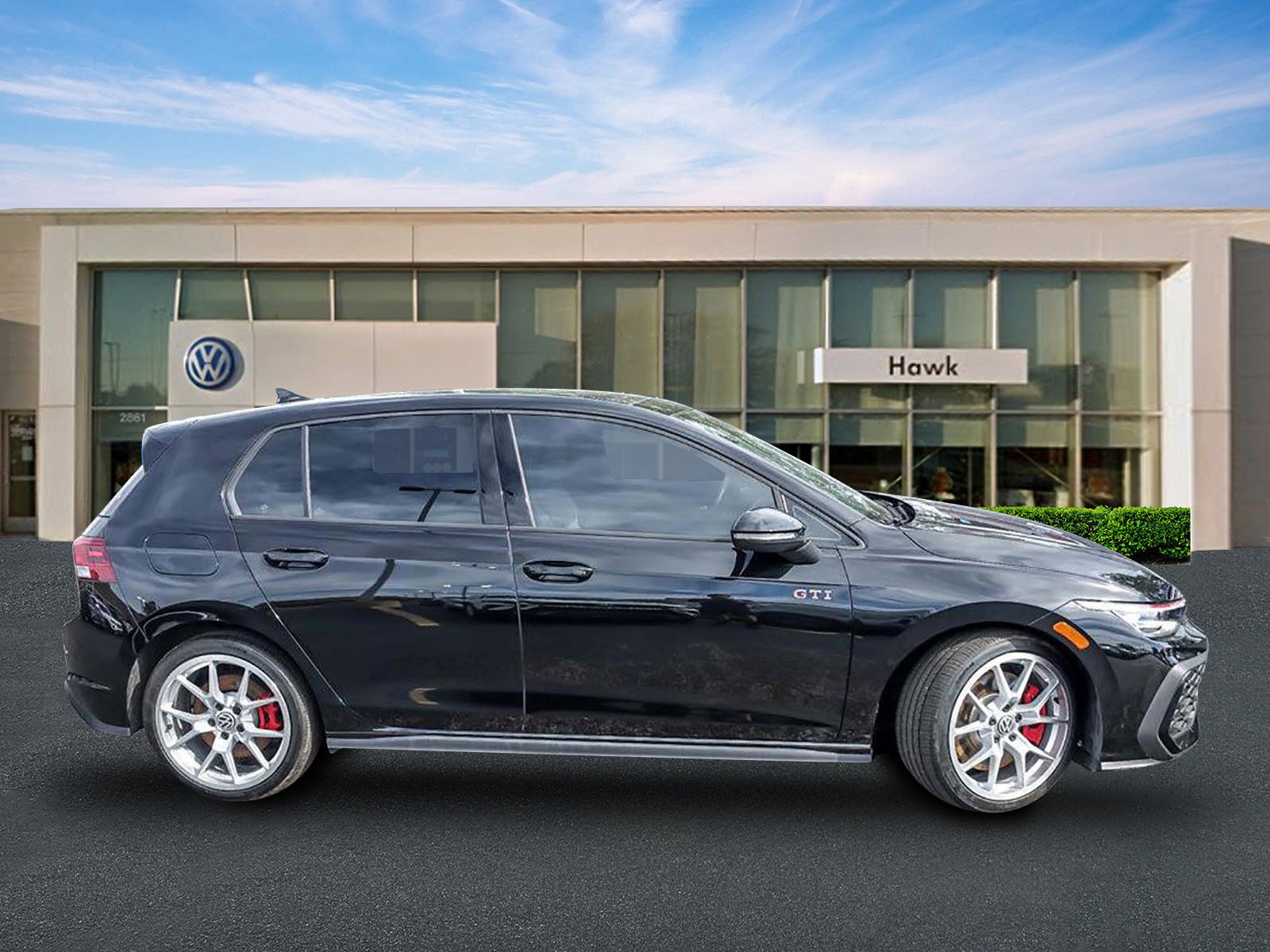 Used 2025 Mythos Black Metallic Volkswagen SE image 8