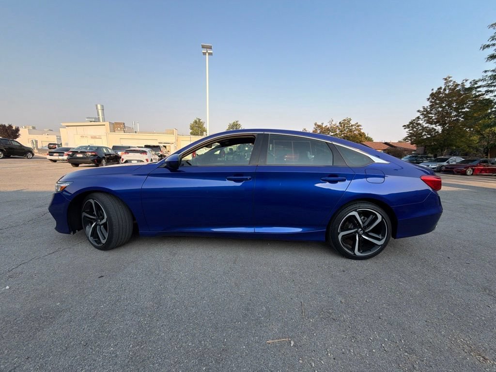 Used 2020 Blue Honda Sport image 28