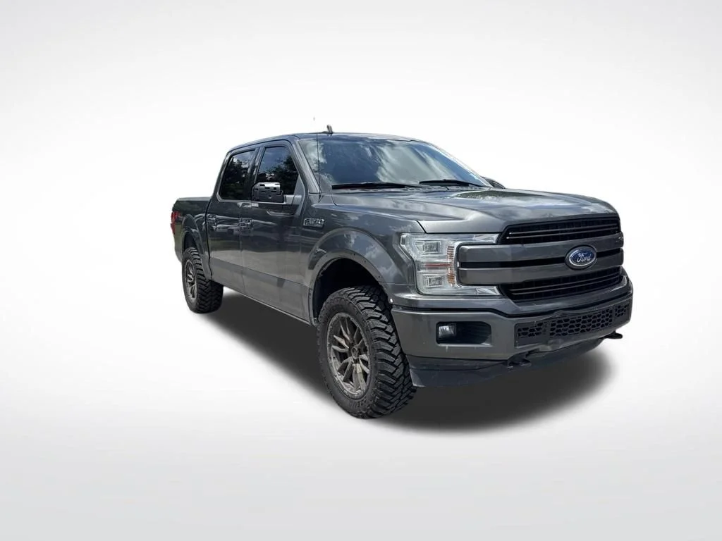 Used 2018 Gray Ford Lariat image 2