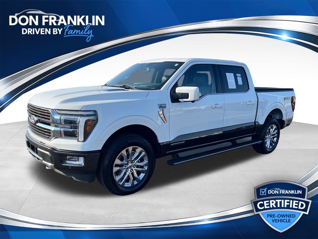 Used 2024 White Ford King Ranch image 1