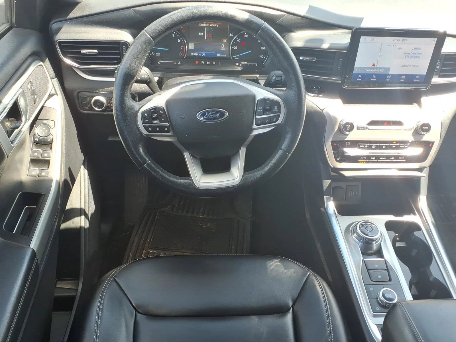 Used 2021 Black Metallic Ford XLT image 5