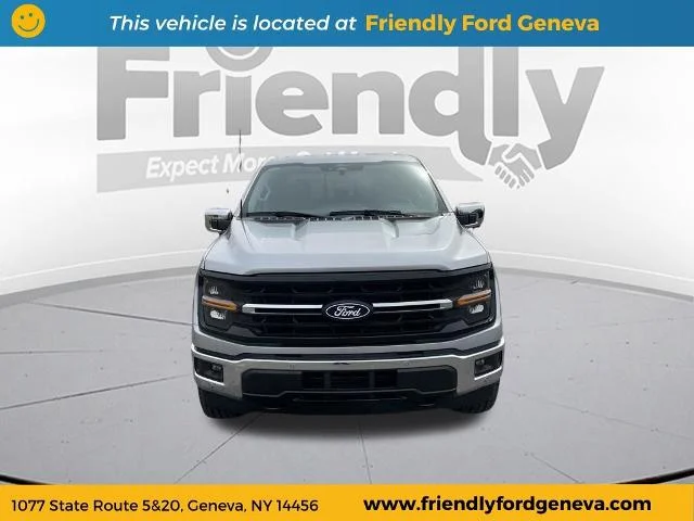 Used 2025 Iconic Silver Metallic Ford XLT image 2