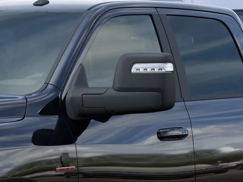 New 2027 Diamond Black Crystal Pearlcoat Ram Laramie image 12