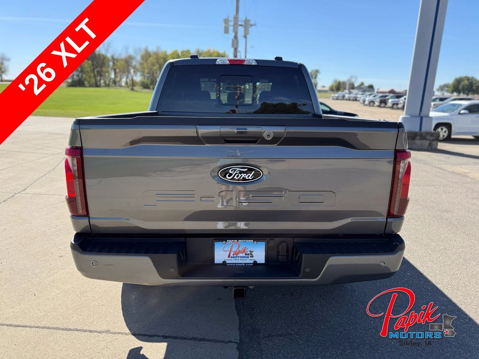New 2026 Gray Metallic Ford XLT image 6