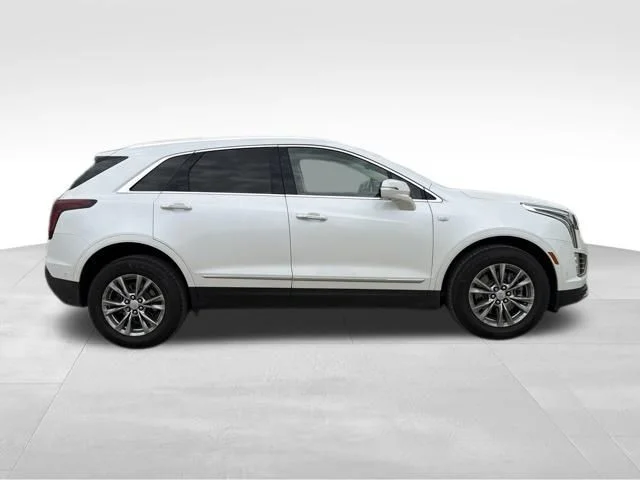 Used 2021 White Cadillac Premium Luxury image 2