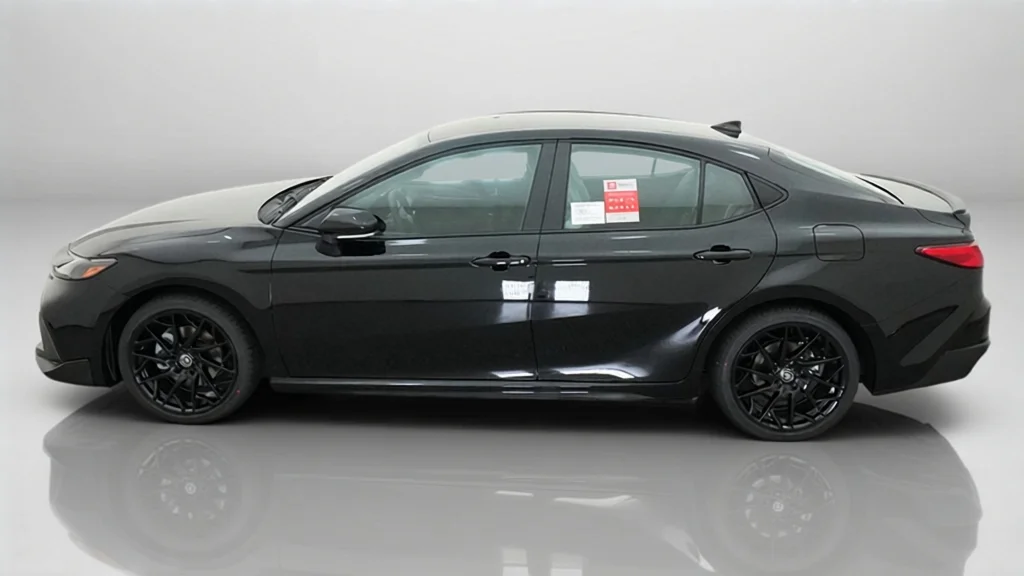 New 2026 Midnight Black Metallic Toyota SE image 2