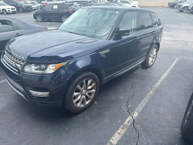 Used 2015 Blue Land Rover 3.0L V6 Supercharged HSE image 1