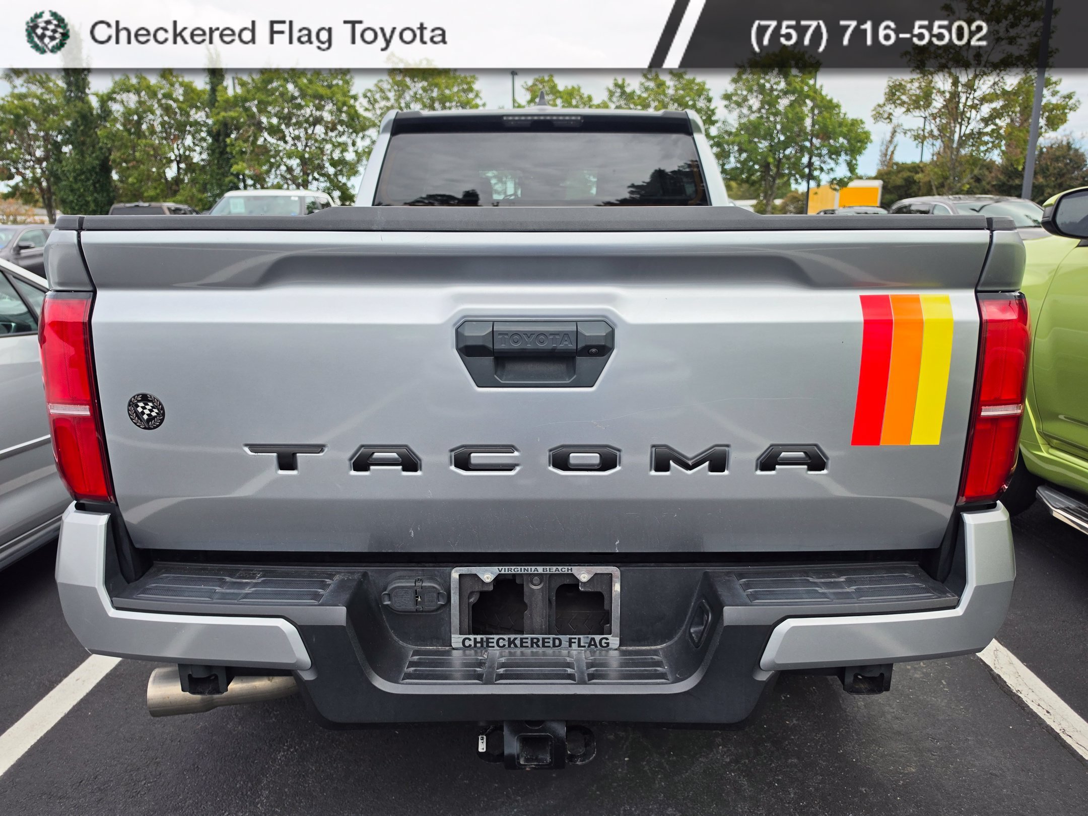 Used 2024 Celestial Silver Metallic Toyota SR5 image 5