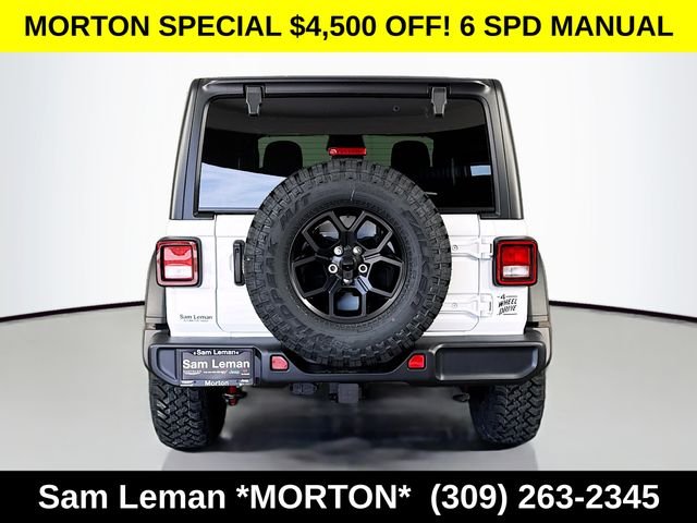 New 2026 Bright White Clearcoat Jeep Willys image 6