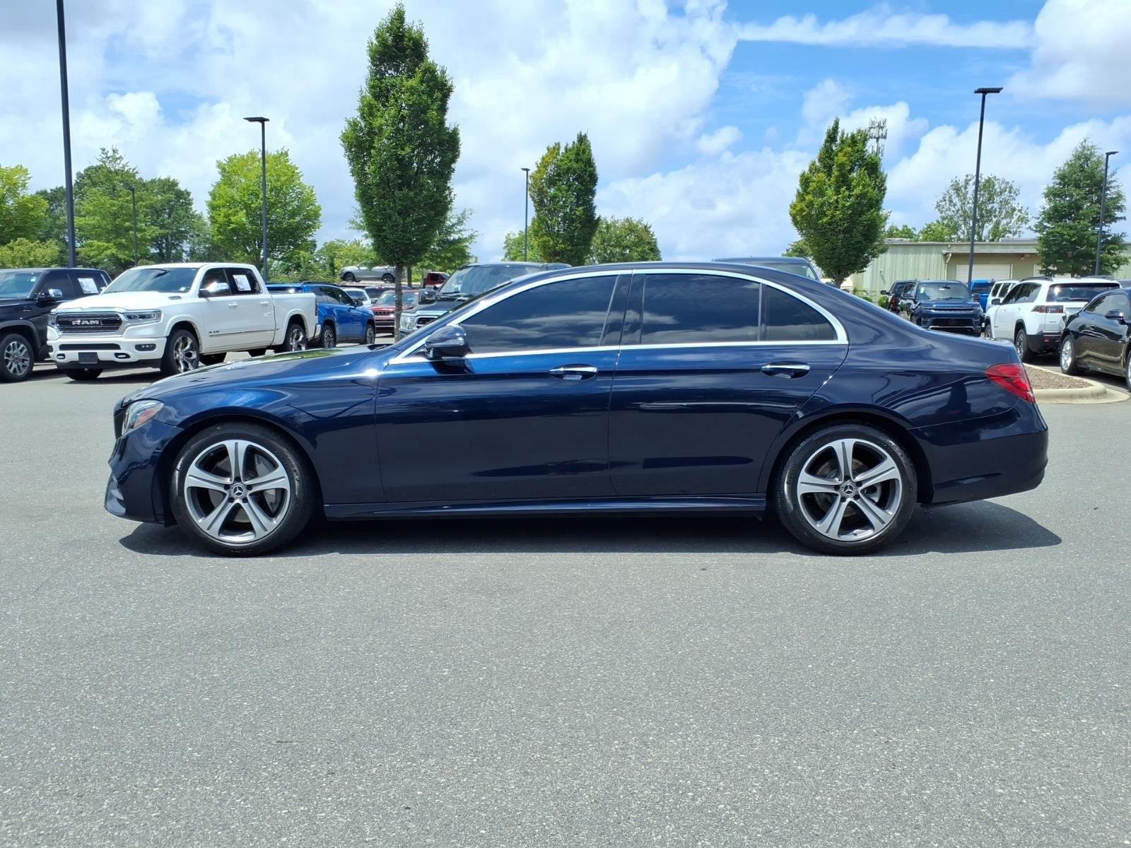 Used 2020 Lunar Blue Metallic Mercedes-Benz E 350 image 3