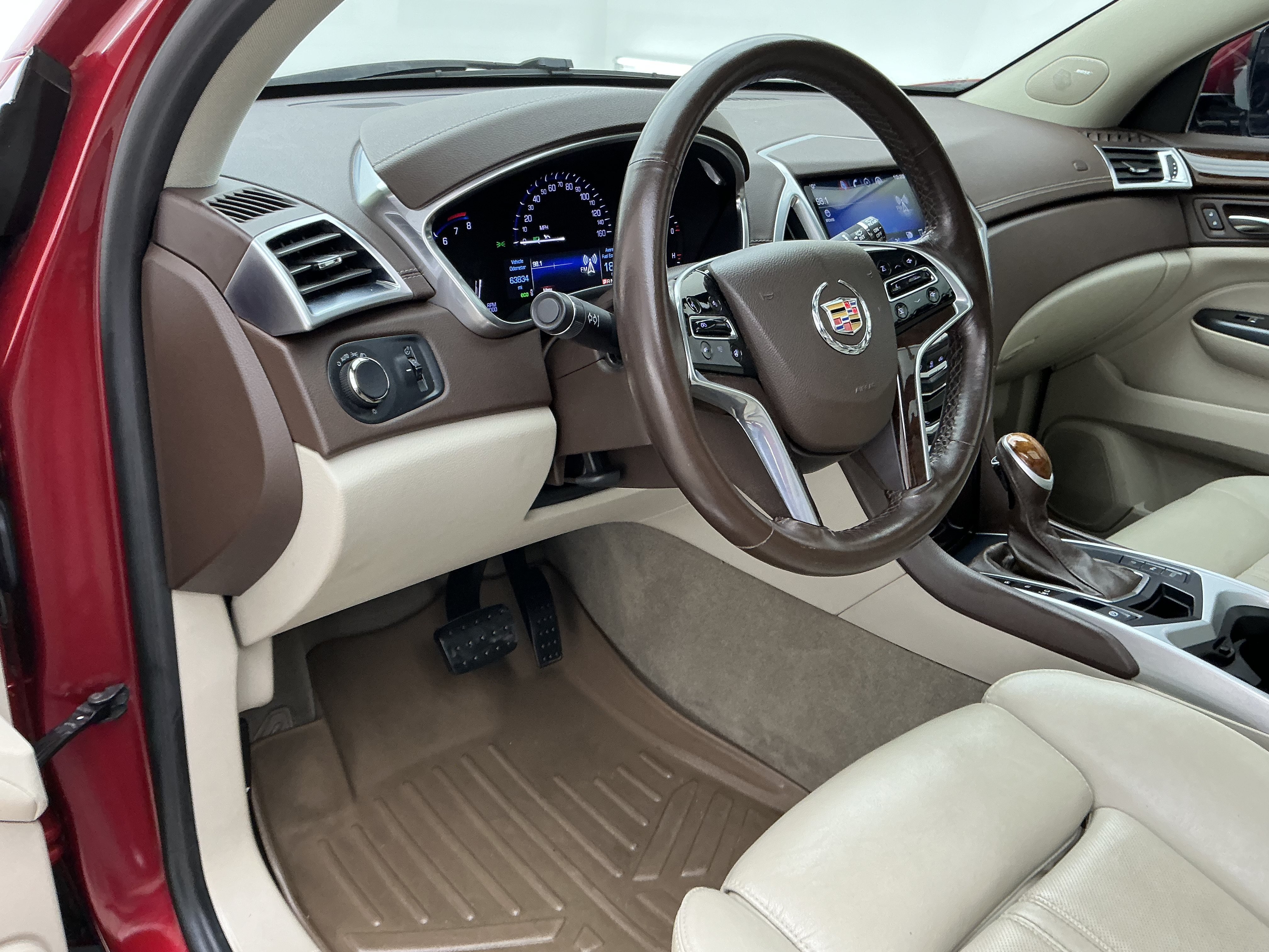 Used 2015 Crystal Red Tintcoat Cadillac Luxury Collection image 16
