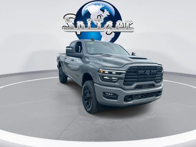 New 2026 Ceramic Gray Clear-Coat Exterior Paint RAM Laramie image 3