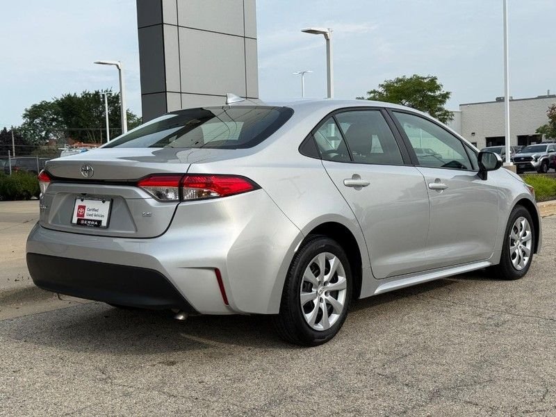 Certified Used 2024 Classic Silver Metallic Toyota LE image 3