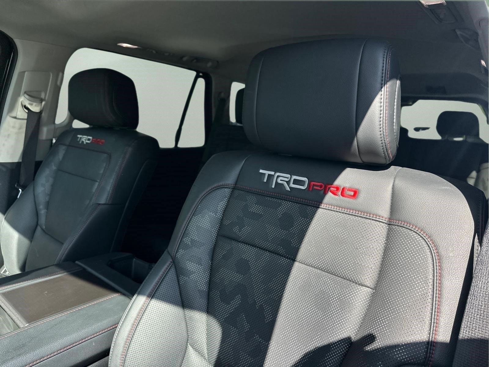 Used 2023 Midnight Black Metallic Toyota TRD Pro image 24